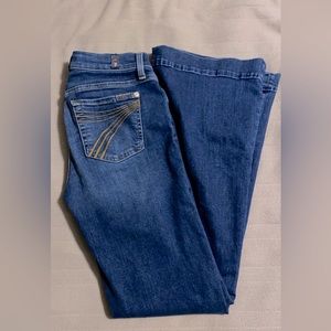 brand new sevens jeans size 25x32